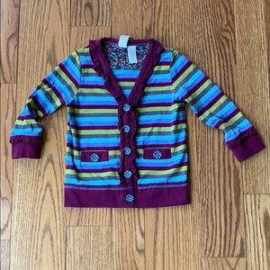 VGUC Matilda Jane girls cardigan size 2.